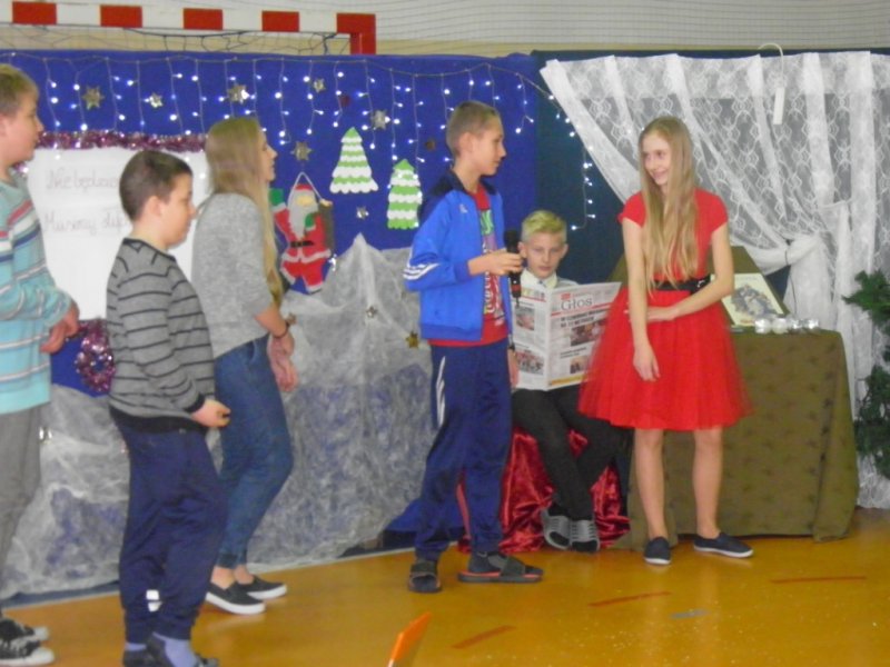 Mikołaj w szkole podstawowej